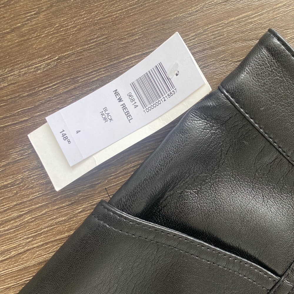 Aritzia rebel leather pants
